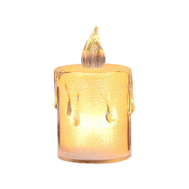 LED Cylinder Candle for Romantic Occasions
