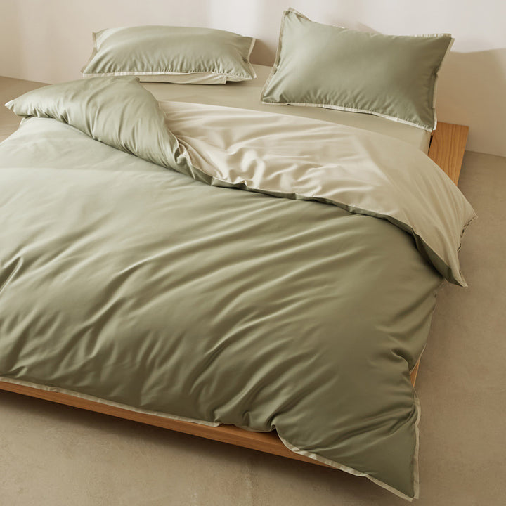 Bedding set, cotton, solid color, modern