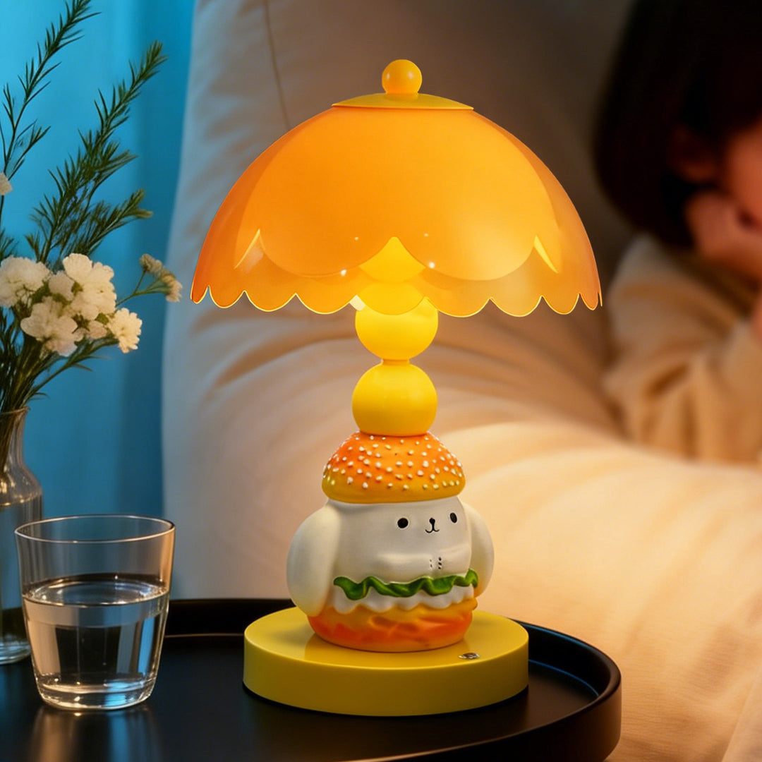 Hamburger-Dog Table Lamp with LED Touch Switch