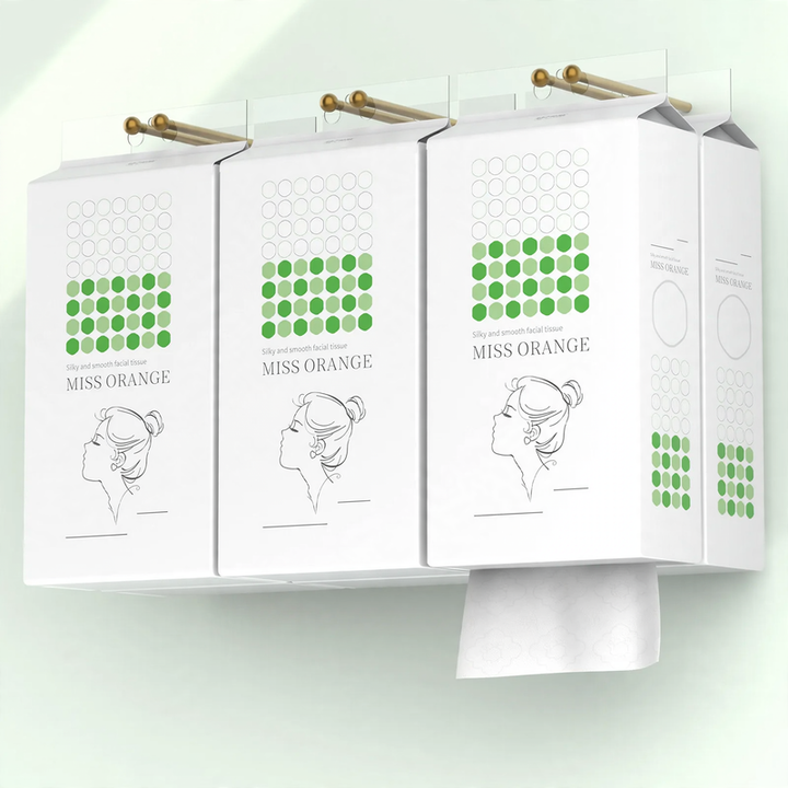 Paper towels, 480 sheets, natural cellulose
