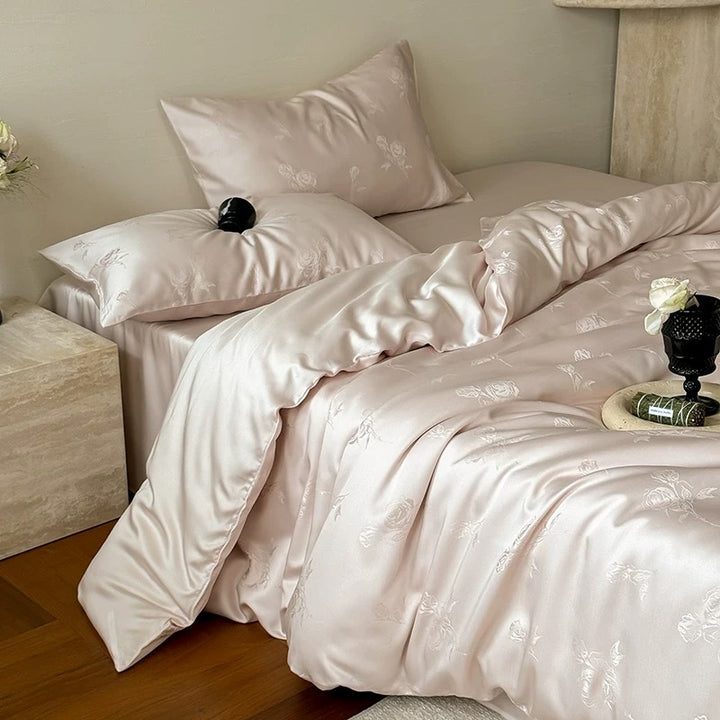 Tencel bedding set, 4-piece, cooling and elegant
