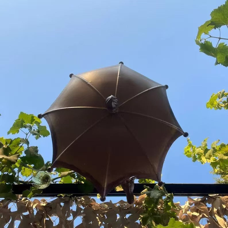 Birdhouse in Umbrella shape made of Iron
