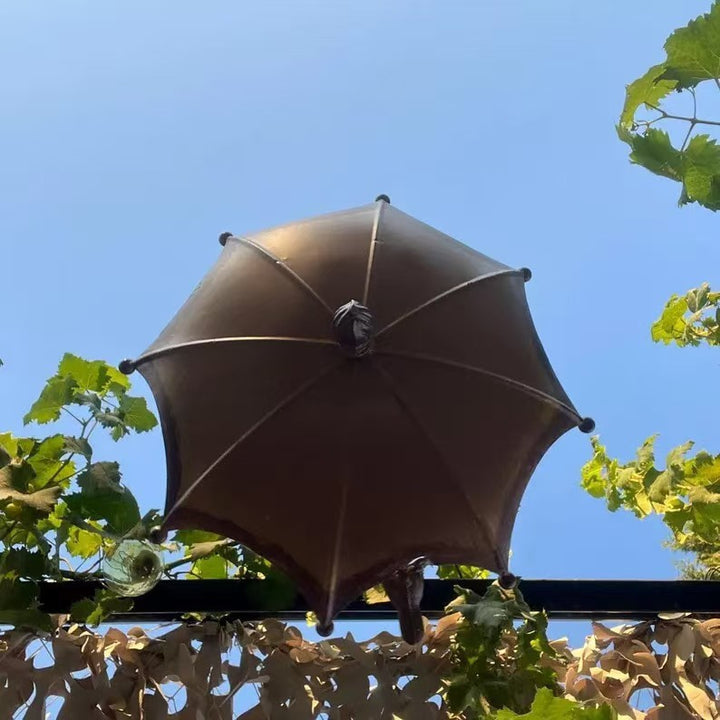 Birdhouse in Umbrella shape made of Iron