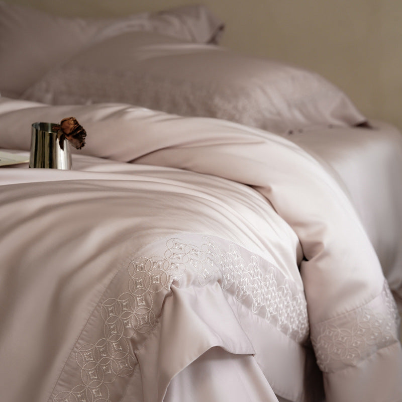 Tencel bedding set, 4 pieces, cooling