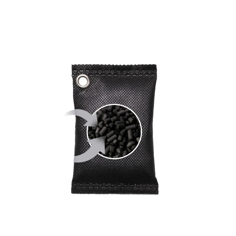 Activated carbon bags for air purification