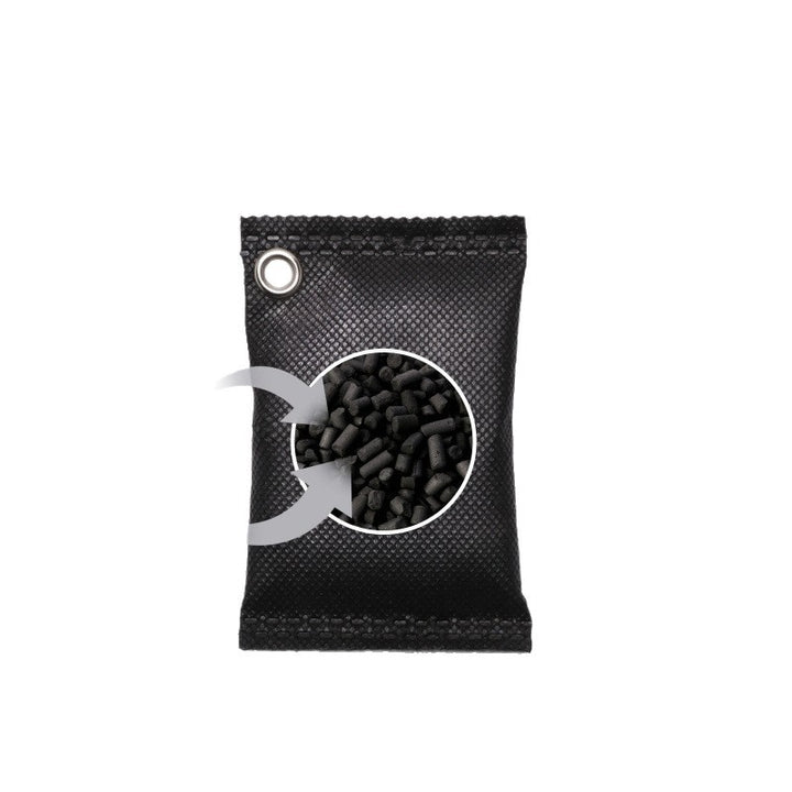 Activated carbon bags for air purification