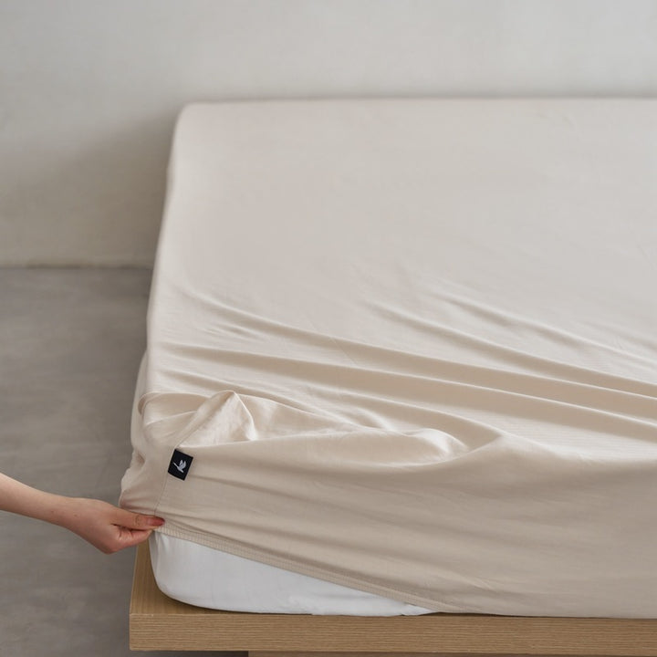 Cotton fitted sheet, 100% cotton, 1.8 m