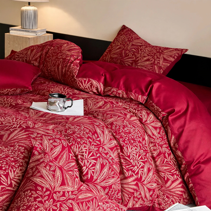 Festive cotton bedding set for special occasions