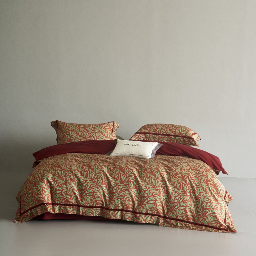 Cotton bedding set, 4-piece, 140 thread count