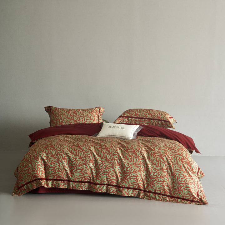Cotton bedding set, 4-piece, 140 thread count