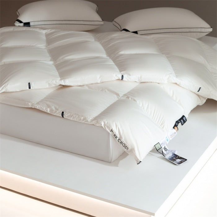 Hungarian white goose down winter blanket, 95% down