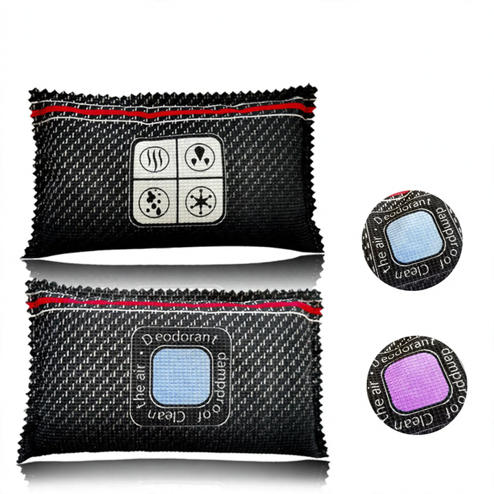 Silica gel moisture absorber for humidity control