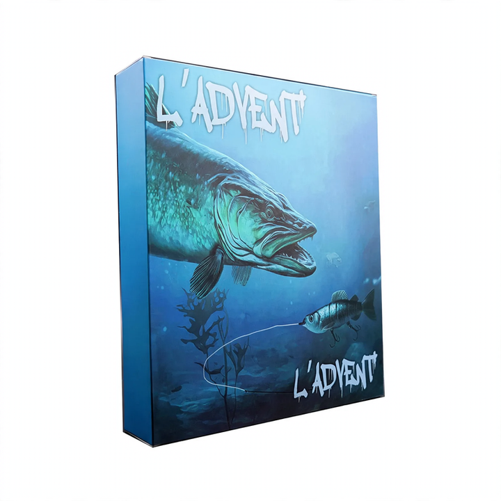 Angel Advent Calendar 2024 with Surprise Fishing Hooks