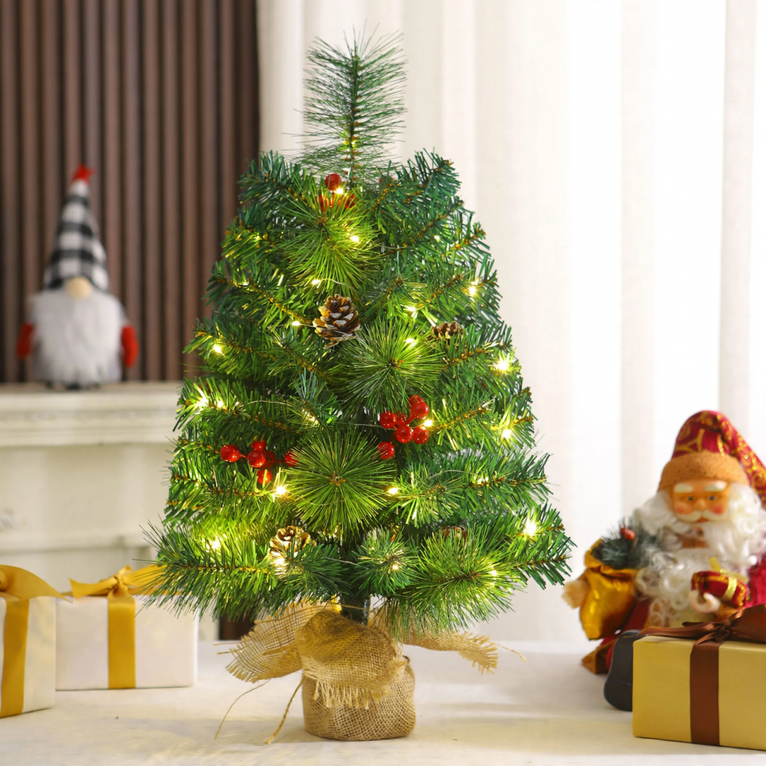 Mini Christmas tree for the table, 45 or 60 cm