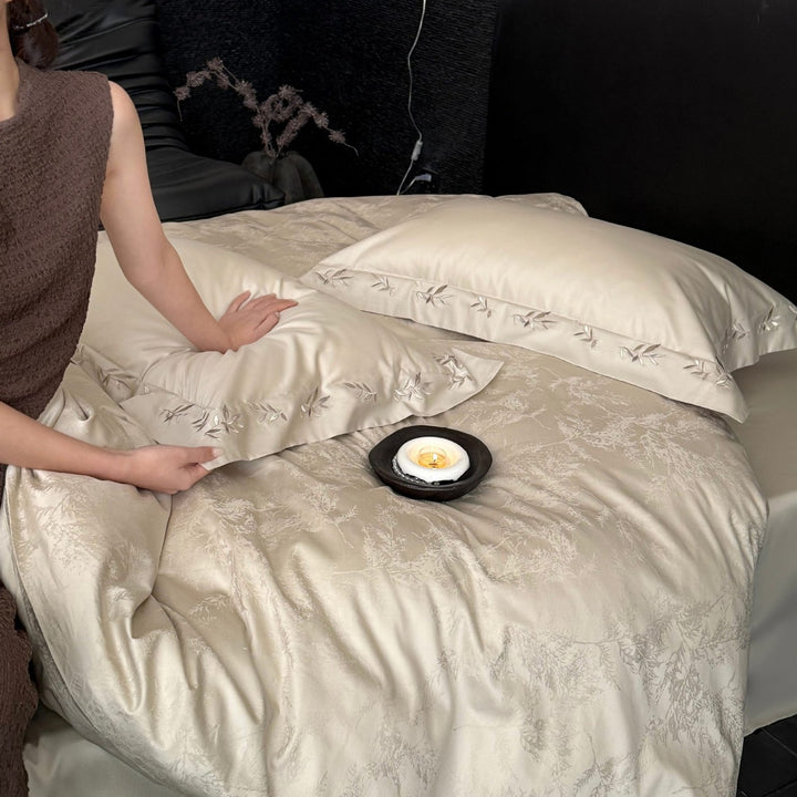Bedding set made of 100s long-staple cotton