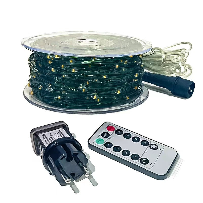 LED string lights with remote control