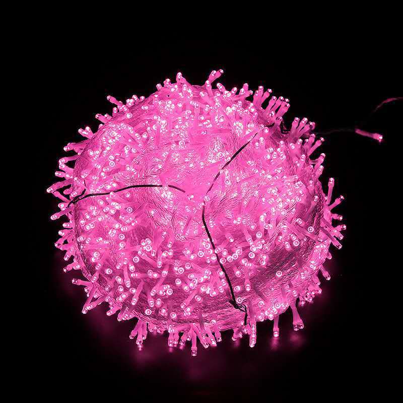 LED string lights for indoor and outdoor use