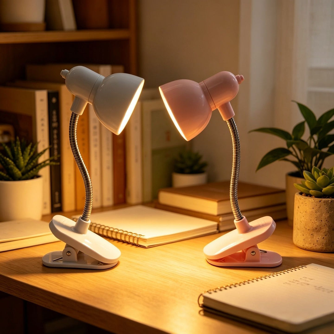 Mini-LED-Clip light with flexible neck