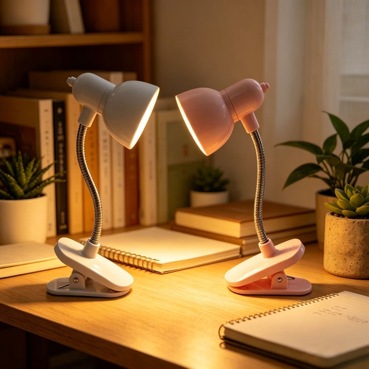 Mini-LED-Clip light with flexible neck