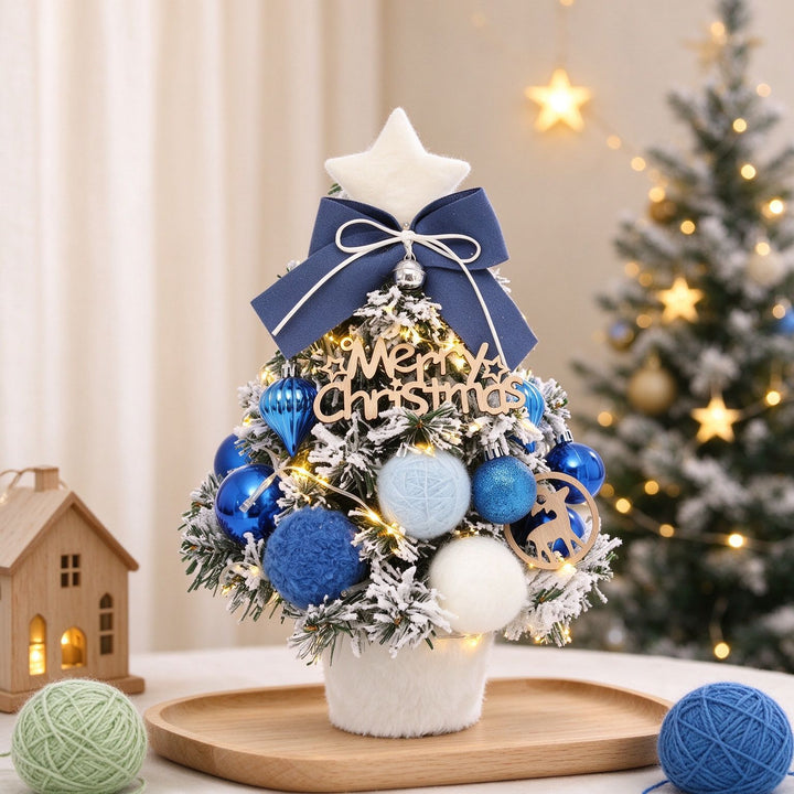 Mini Christmas Tree with Lighting, 35 or 45 cm