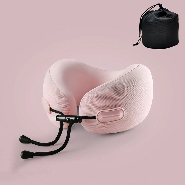 U-shaped neck pillow made of memory foam, portable