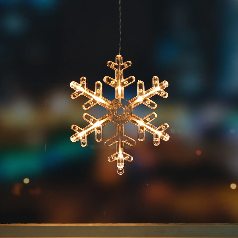 LED hanging decoration for windows and rooms