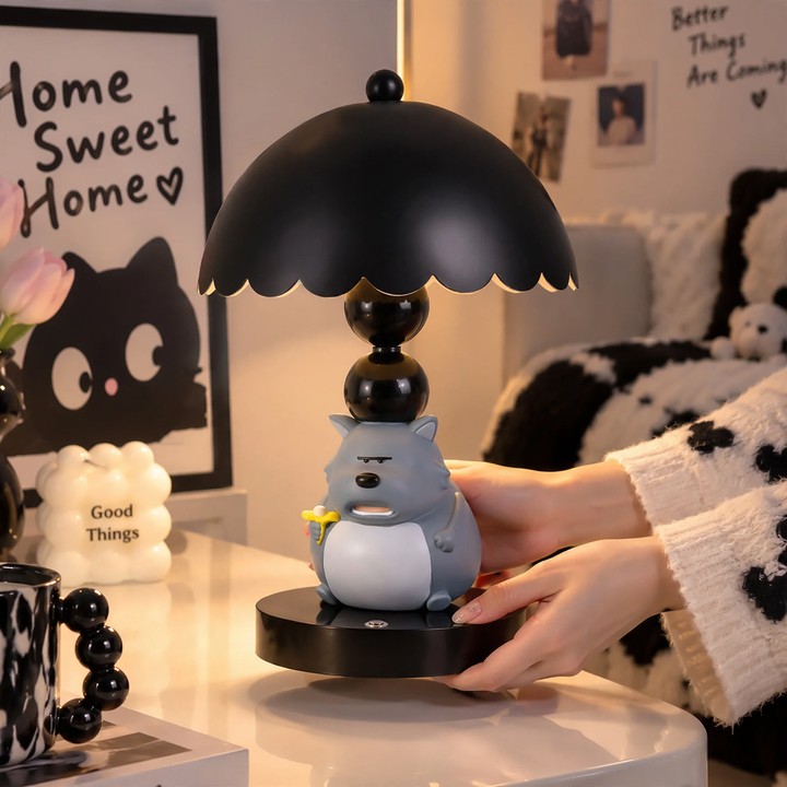 Cartoon table lamp ZHTJ038, touch-controlled, dimmable