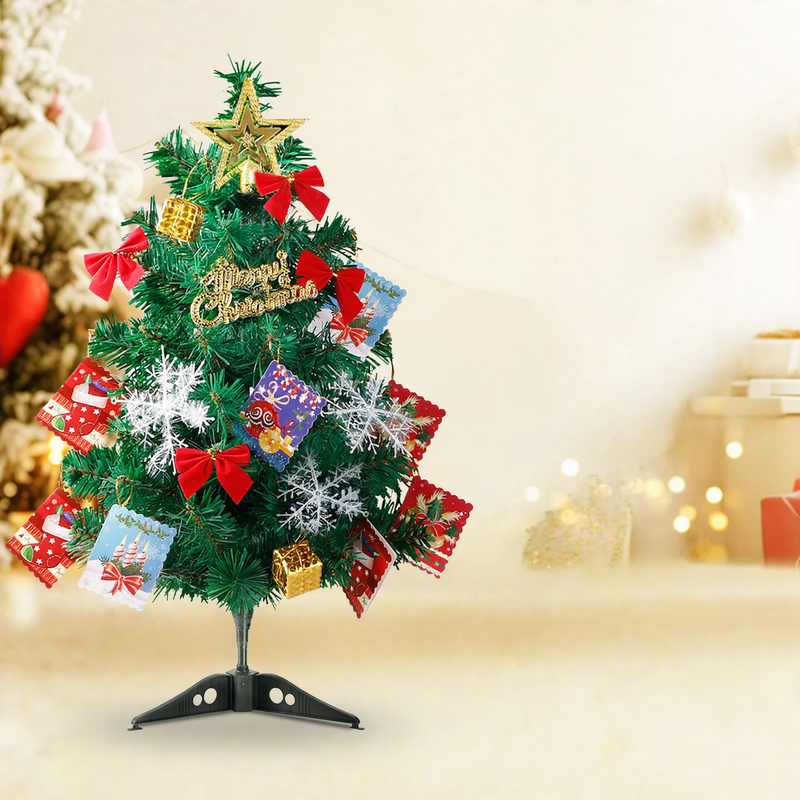 Mini Christmas Tree Set, 60 cm, for Indoor Use