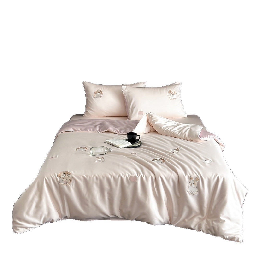 Lyocell bedding set, 4-piece, cartoon pattern