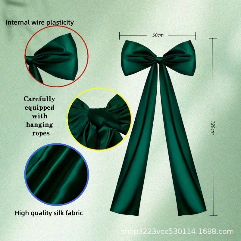 Decorative Christmas bow for tree and decoration
