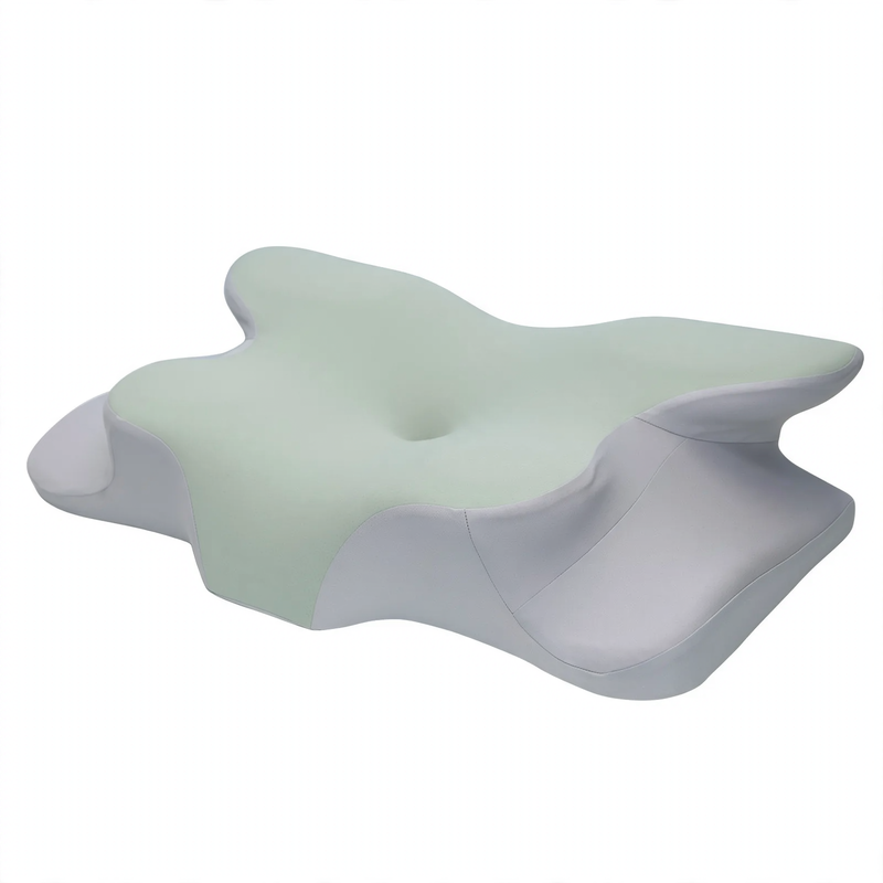 Functional pillow butterfly shape with memory foam