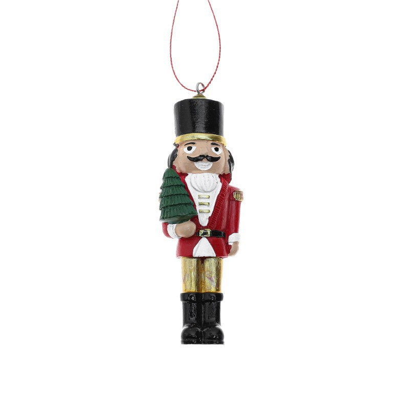 Nutcracker soldier as a pendant, 10 cm