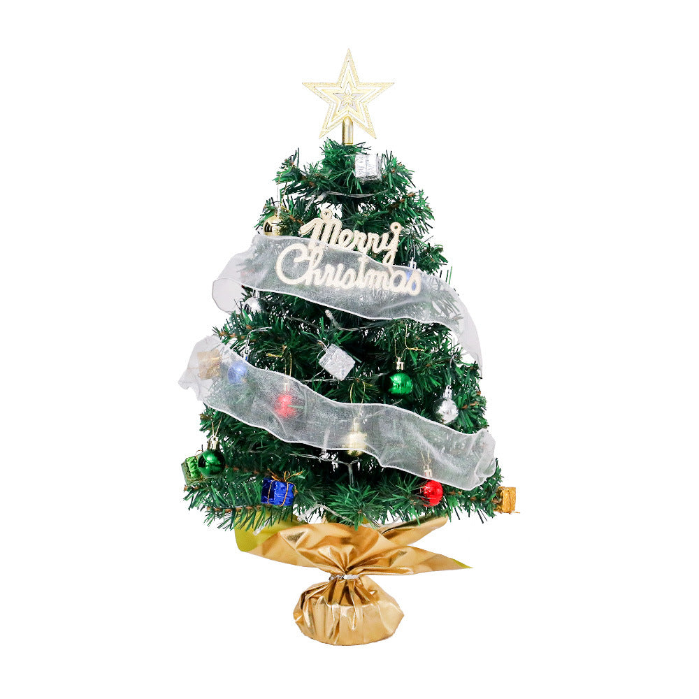 Mini Christmas Tree Set with LED Lighting