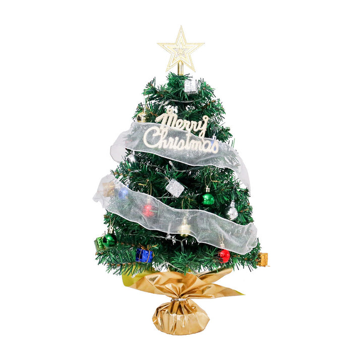 Mini Christmas Tree Set with LED Lighting