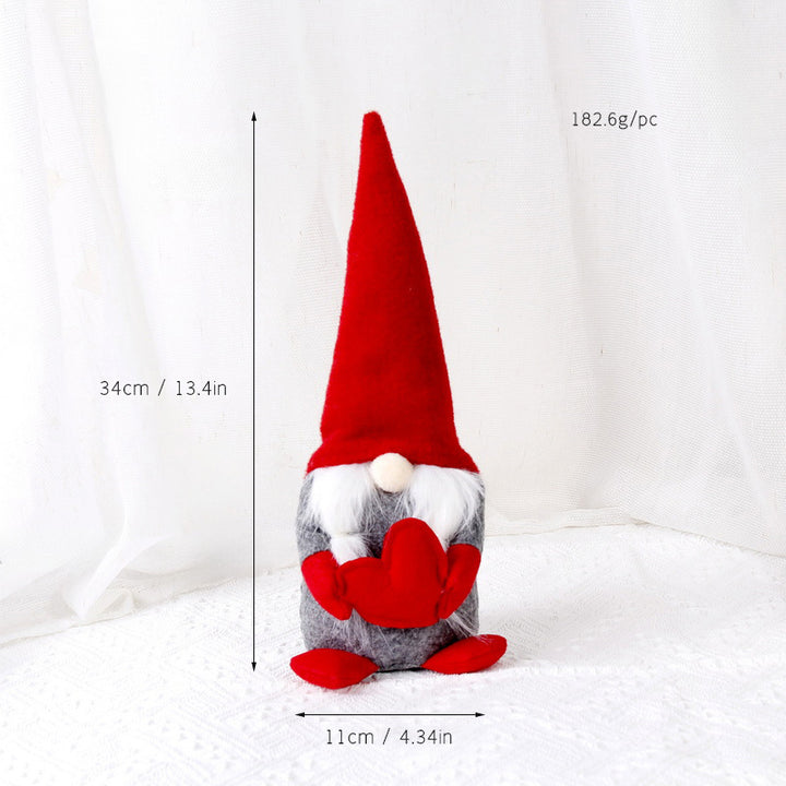 Scandinavian Gnome Decoration Figure for Christmas