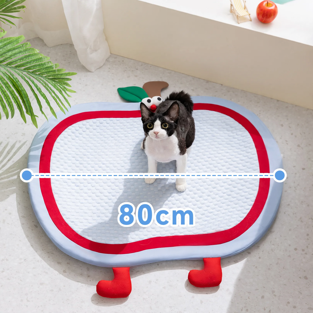 Cooling mat for pets, removable