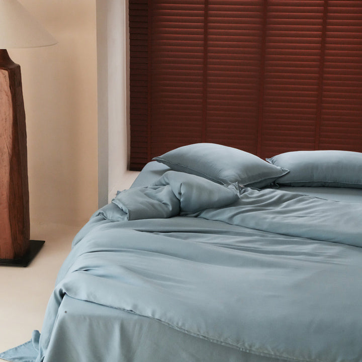 Summer bedding set made of Lyocell, 4-piece