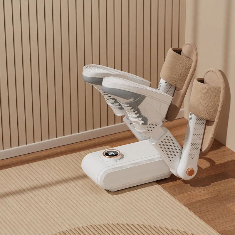 Electric shoe dryer with timer