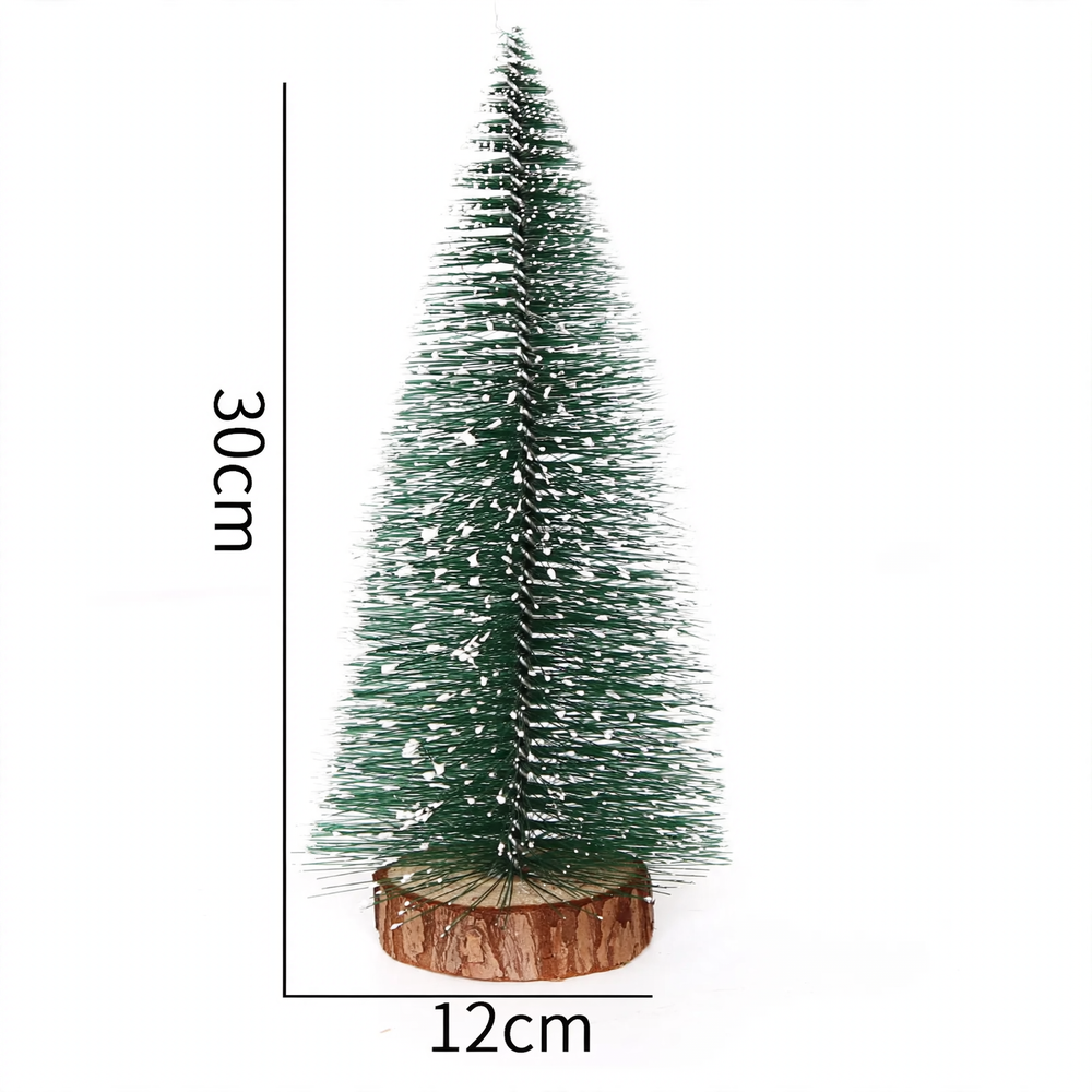 Mini Christmas tree with LED lighting as table decoration
