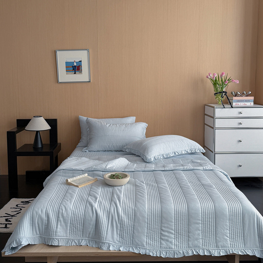 Bedspread set, 3-piece, modal, summer weight