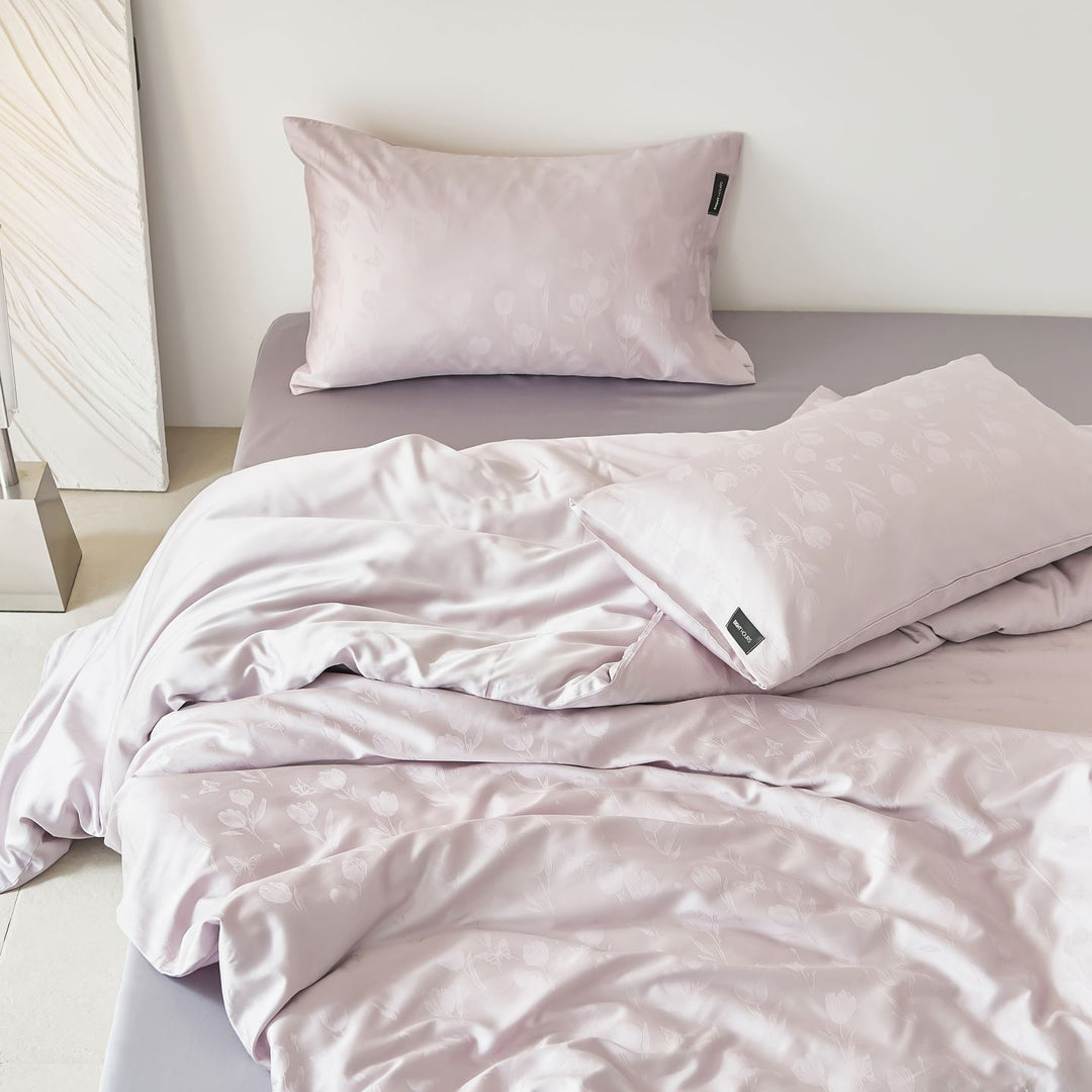 Tencel-Cotton-Bedding-Set, cooling, Jacquard