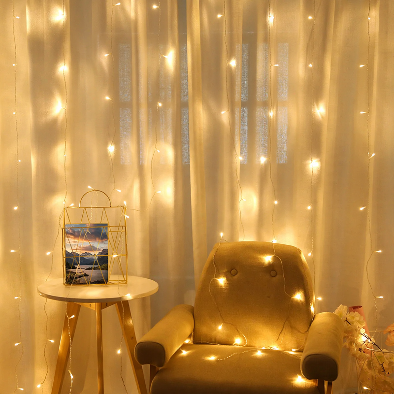 LED Curtain String Lights for Festive Occasions