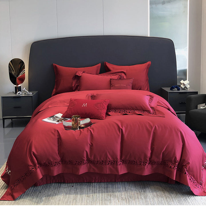 High-quality bedding set, 4-piece, long-staple cotton