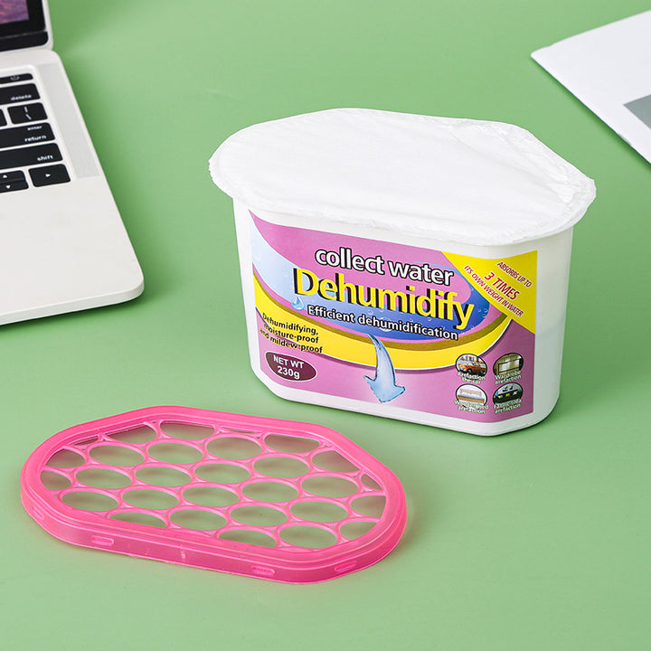 Dehumidification bag and box for household and wardrobes