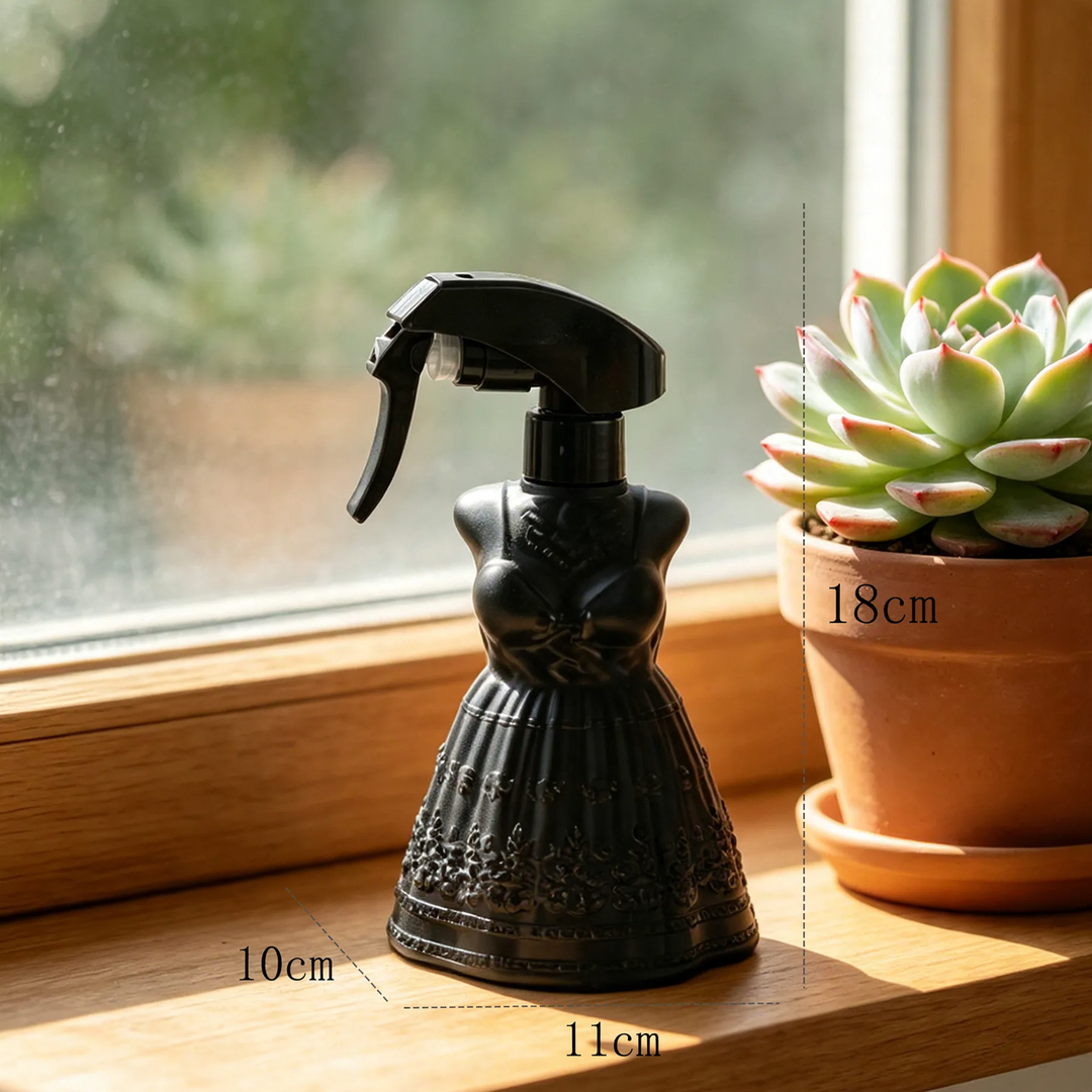 Vintage flower watering sprayer with adjustable spray head