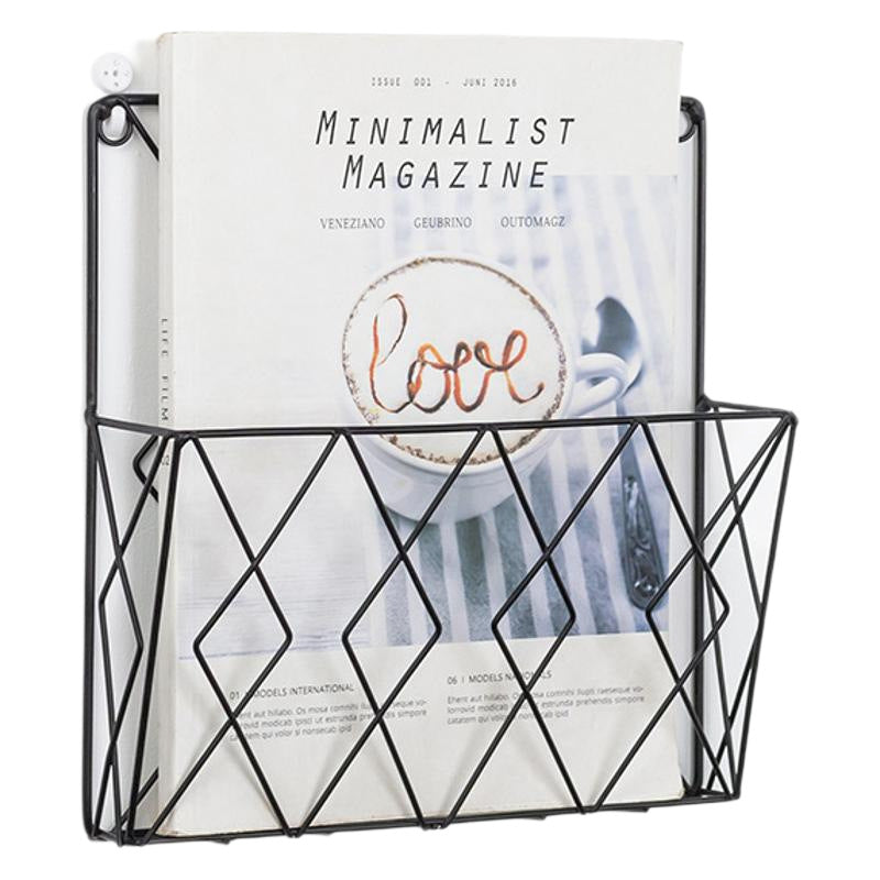Iron wall shelf, modern and minimalist