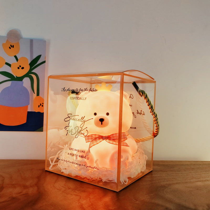 Small Night Light, Cartoon Design, rechargeable