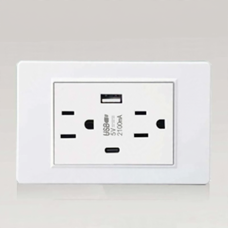 Socket 16A European standard with USB