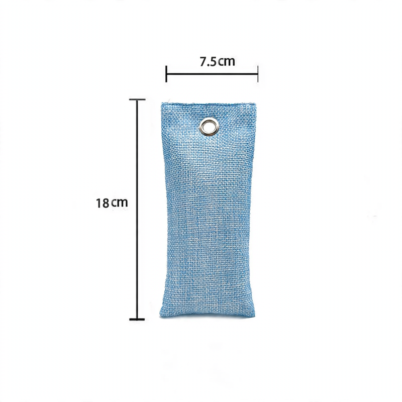 Activated charcoal bags for odor neutralization
