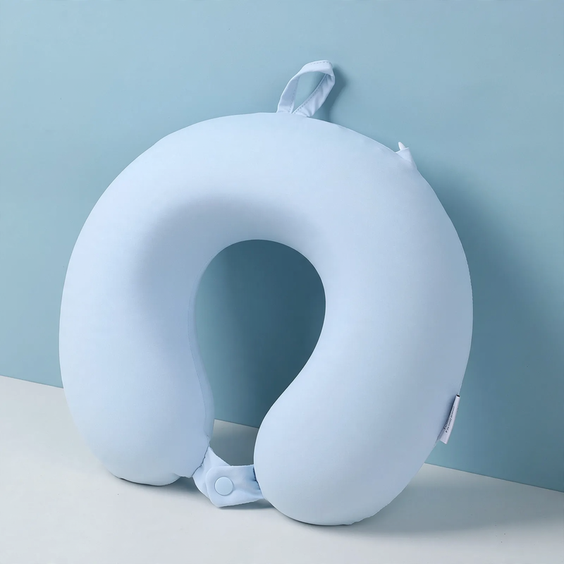 Memory-Foam U-Pillow with Cooling Effect